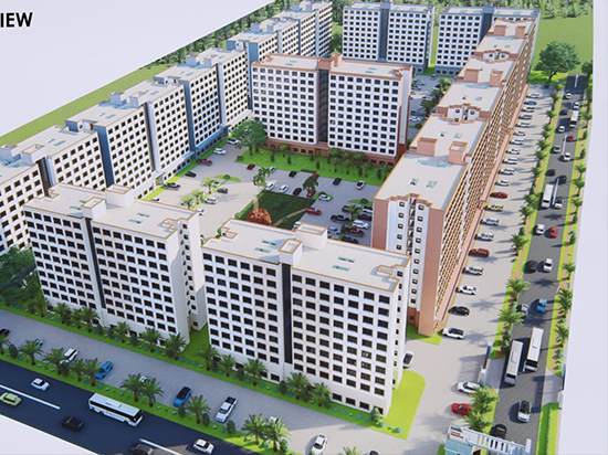 Affordable housing project in Kenya